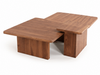 Table Basse Design Contemporaine en Bois Massif