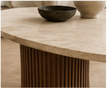 Table à manger en bois massif