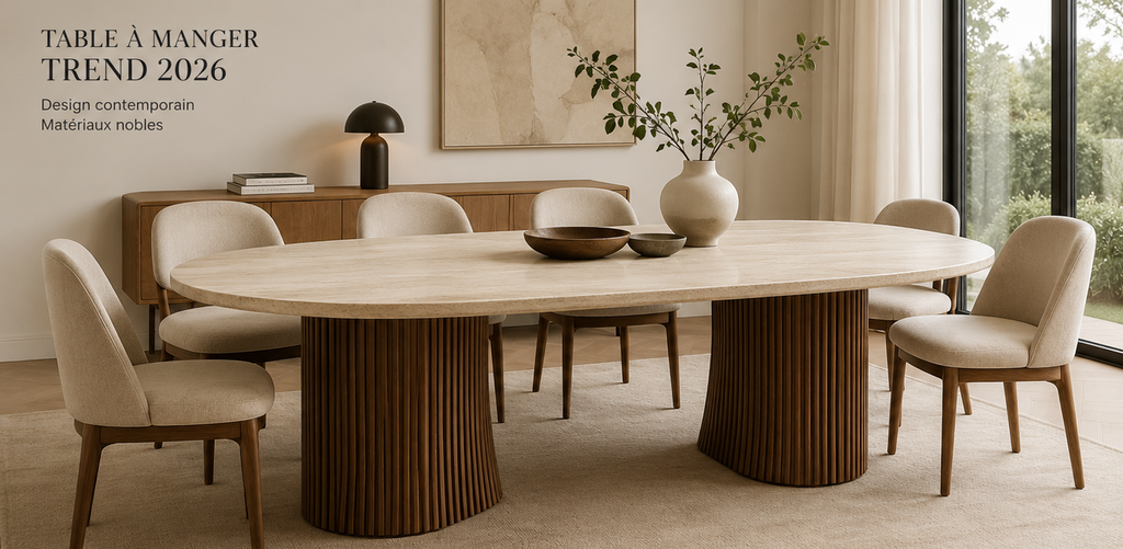 Table à manger en bois massif