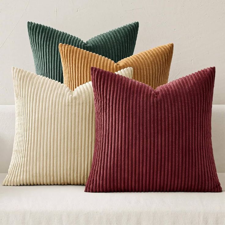 Coussin décoratif en lin premium
