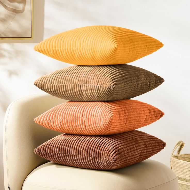 Coussin décoratif en lin premium