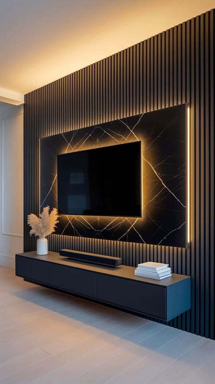 Meuble TV en bois massif